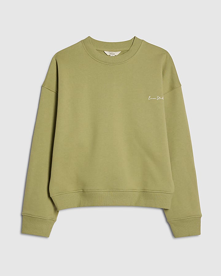 Green Long Sleeve Sweatshirt