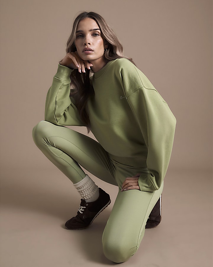 Green Long Sleeve Sweatshirt