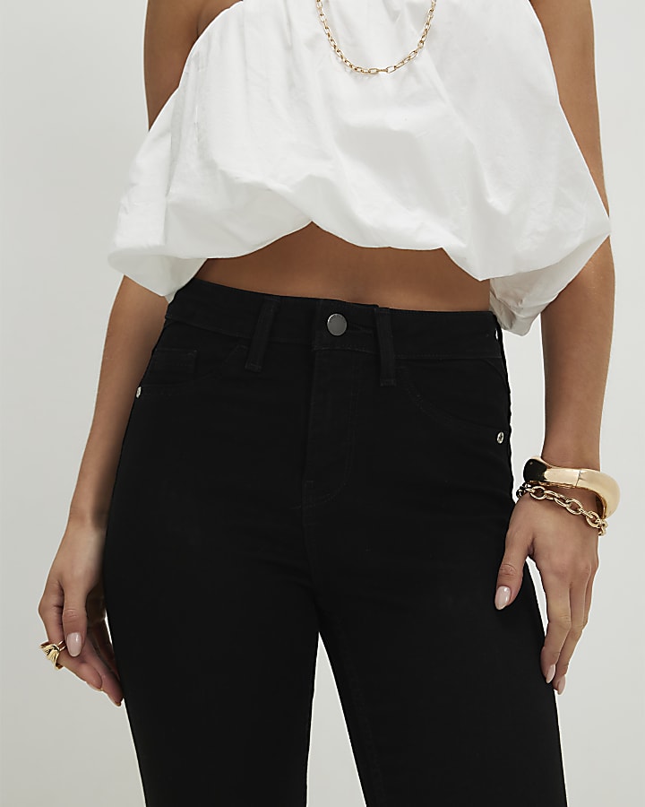 Petite Black Super Skinny Jeans