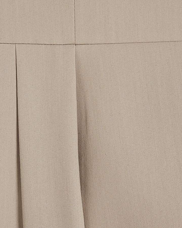 Brown RI Studio Structured Asymmetric Top