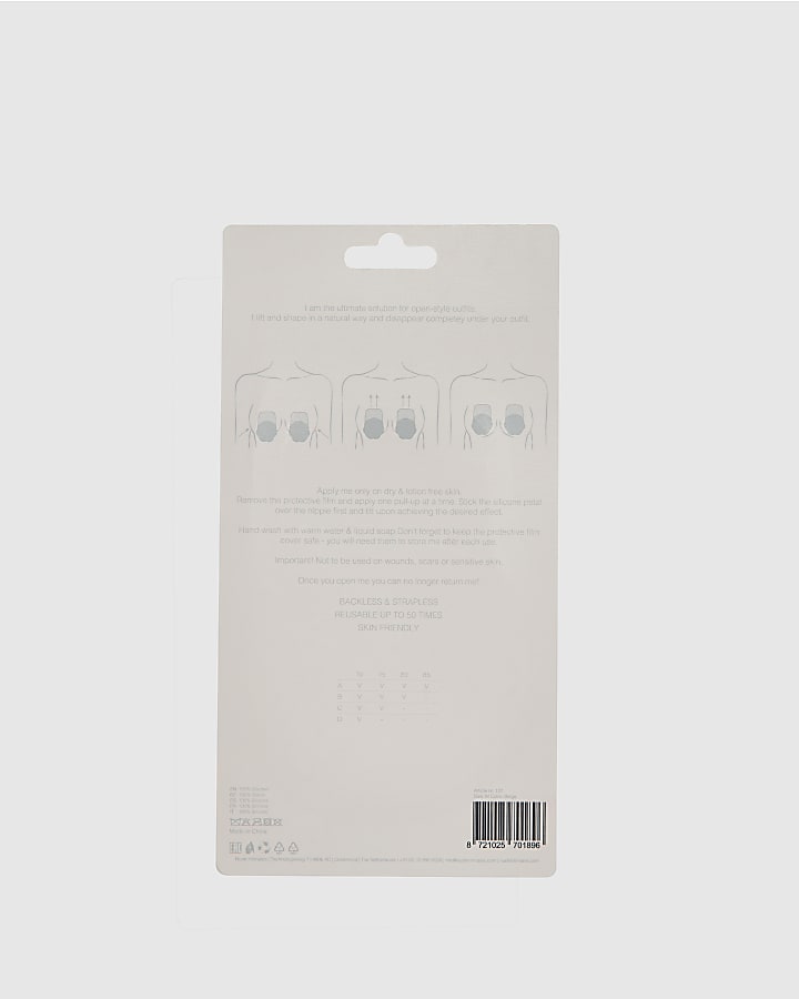 No Colour Stick On Silicone Lift Pads