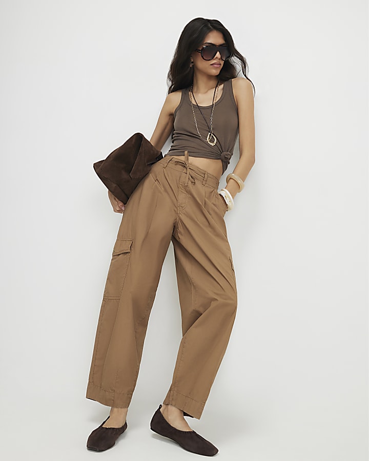 Green Semi Sheer Tank Top