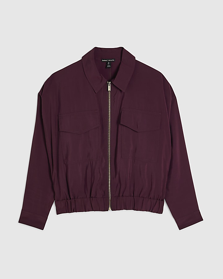 Red Bomber Jacket