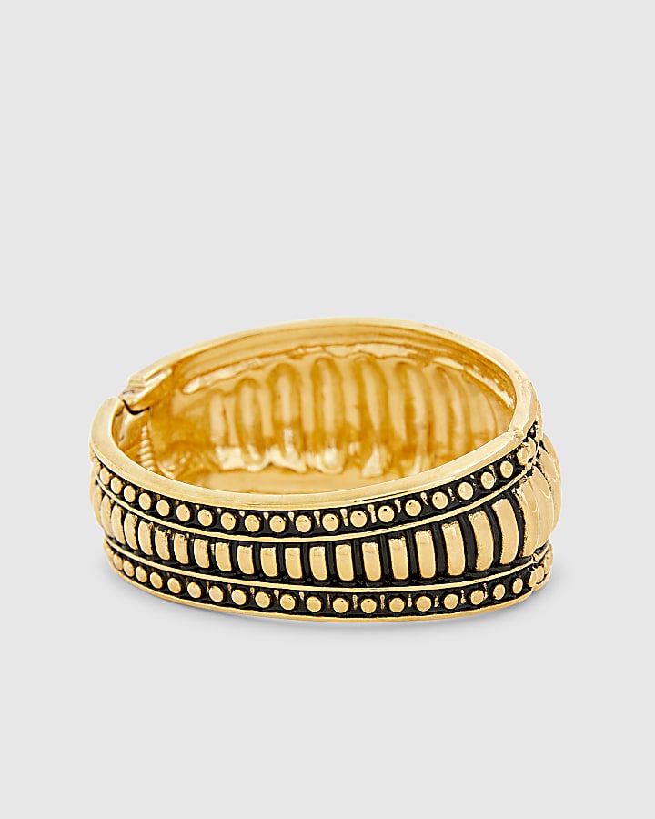 Gold Ridge Bangle