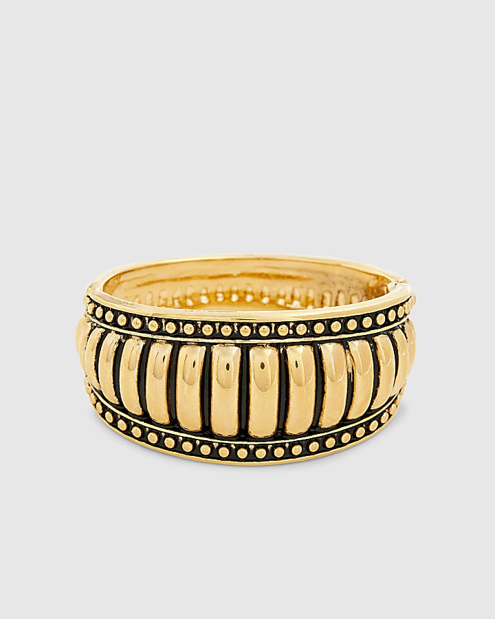 Gold Ridge Bangle