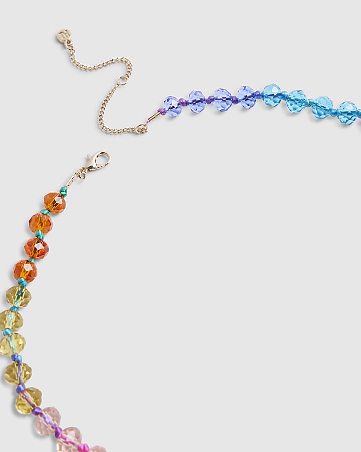 Multi Colour Beaded Necklace