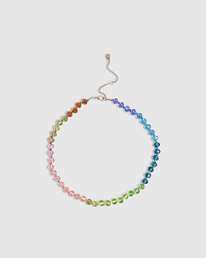 Multi Colour Beaded Necklace
