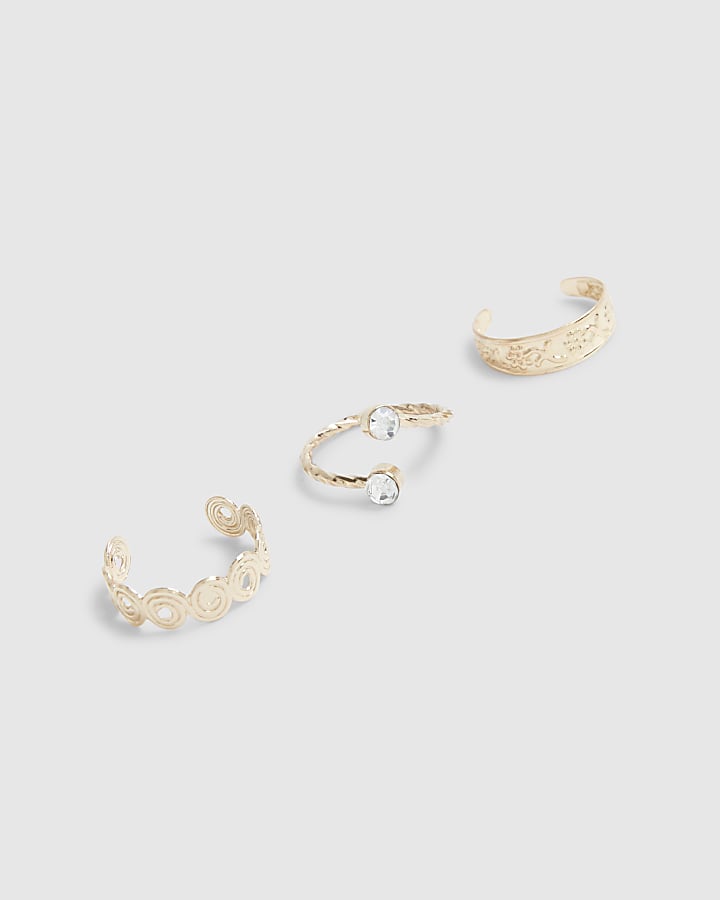 Gold 3 Pack Toerings