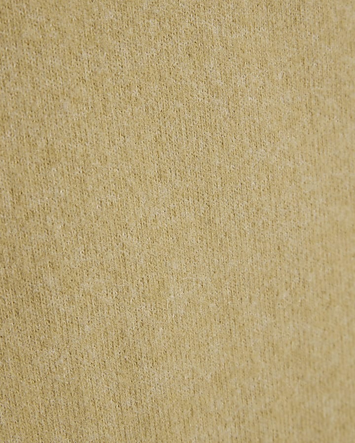 Green Cosy Mini Skirt