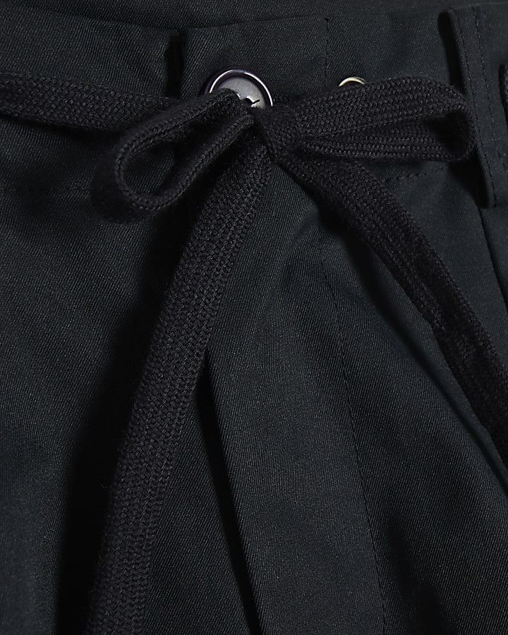 Navy Multi Pocket Utility Cargo Trousers