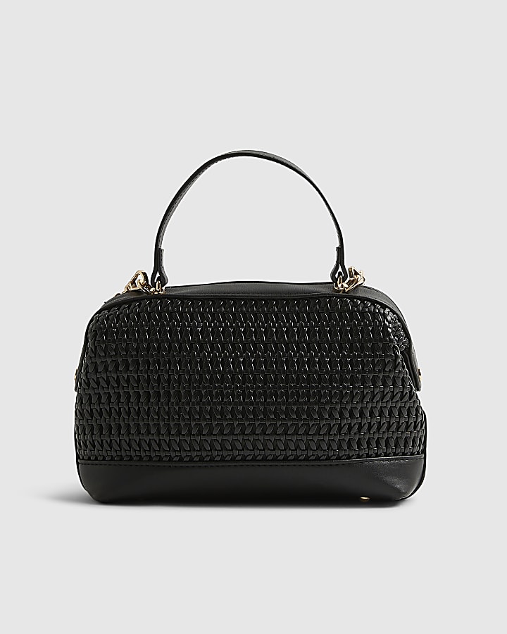 Black Open Weave Doctor Bag