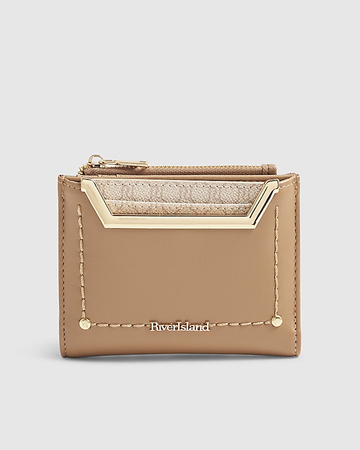 Brown Cardholder Foldout Purse