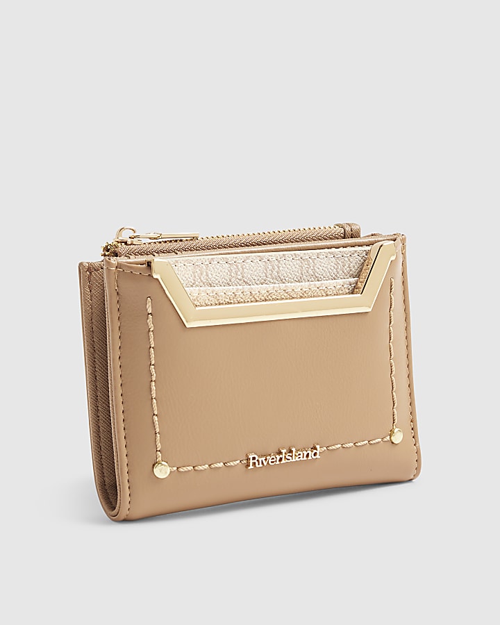 Brown Cardholder Foldout Purse