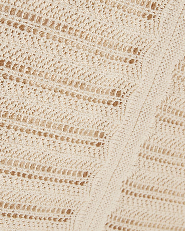 Cream Tape Yarn Knit Jumper