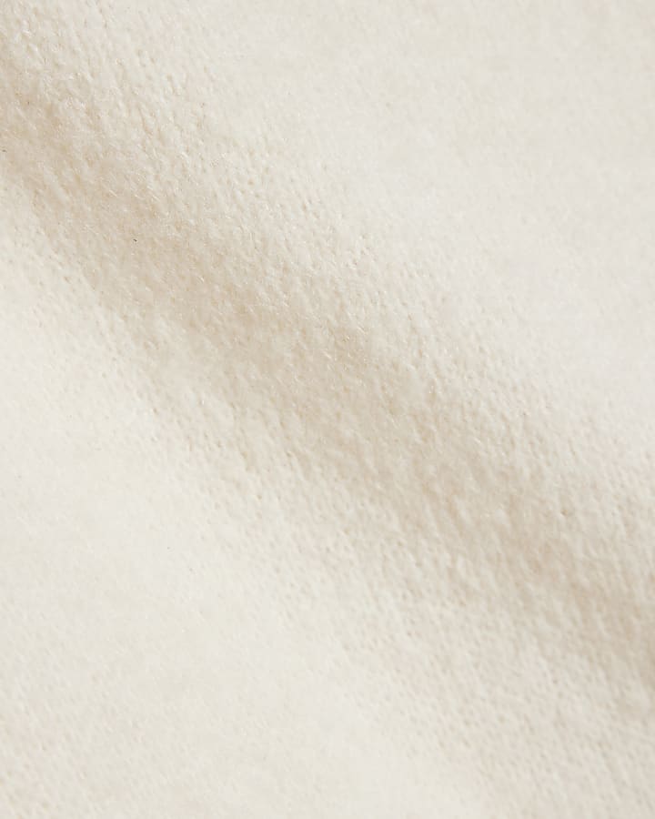 Cream Crew Neck Jumper