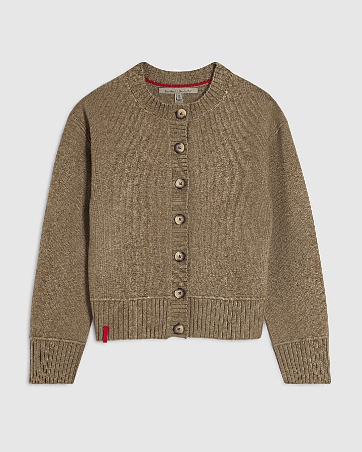 Beige Cosy Knit Cardigan