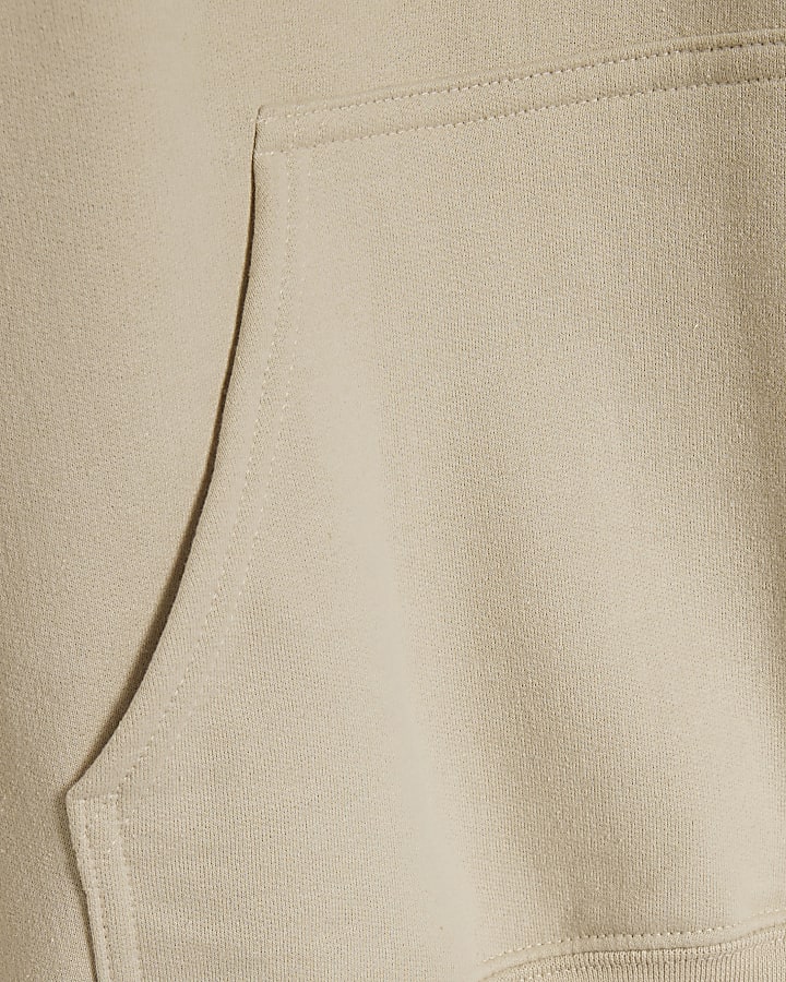 Cream Long Sleeve Hoodie