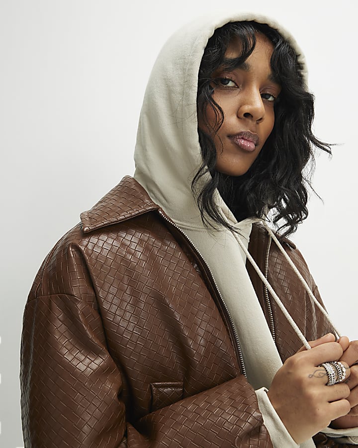 Cream Long Sleeve Hoodie