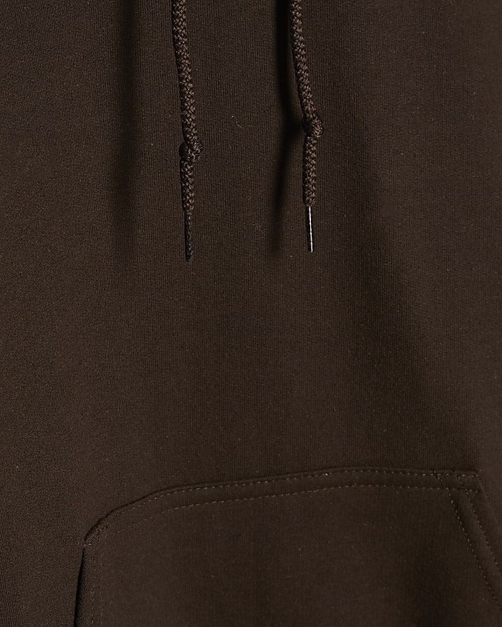 Brown Long Sleeve Hoodie