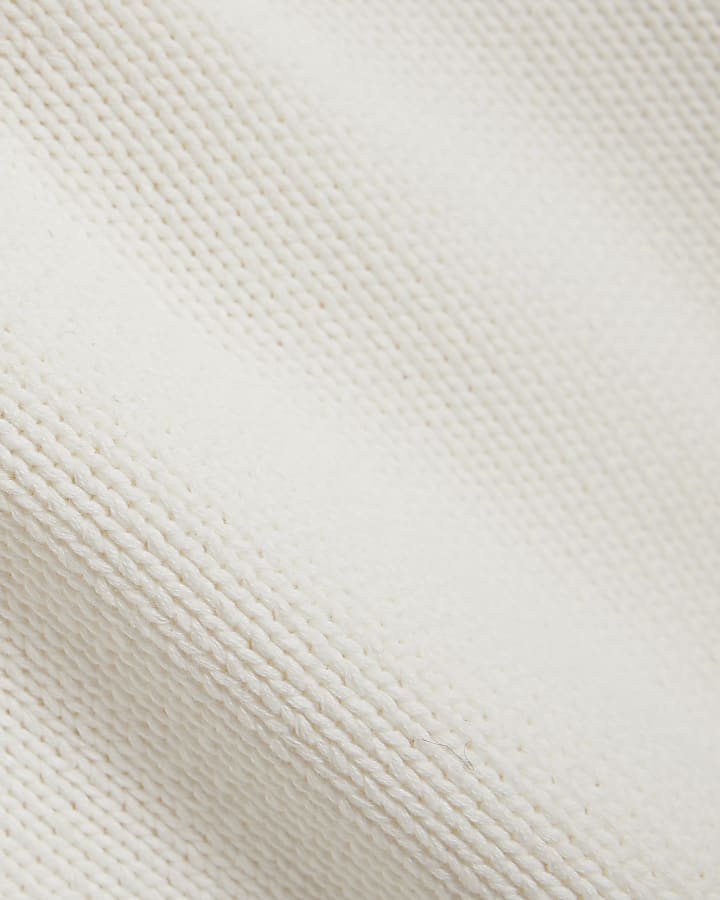 Cream Crew Neck Jumper