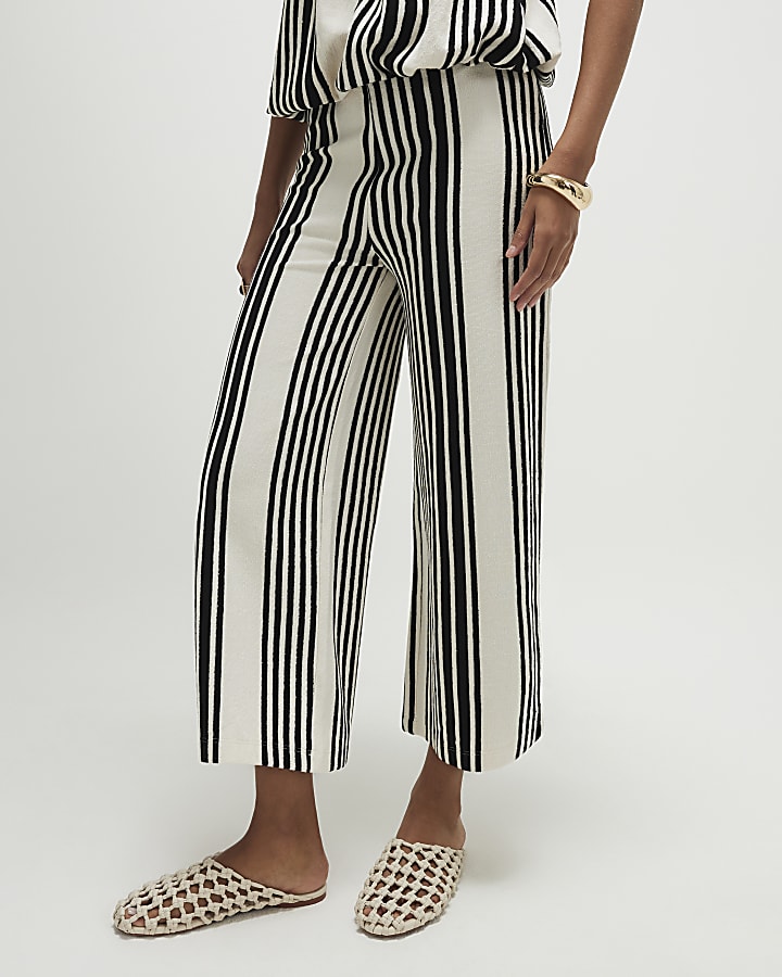 White Stripe Culottes