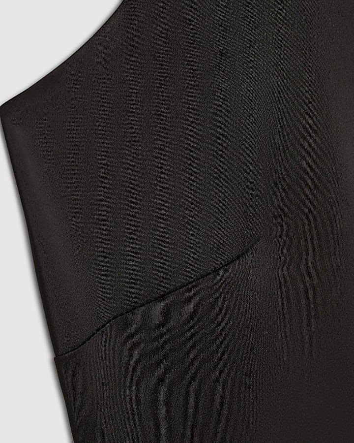 Black Satin Cami Top