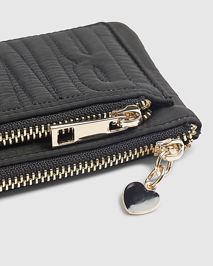 Black RI Quilted Purse