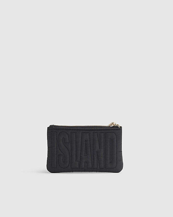 Black RI Quilted Purse