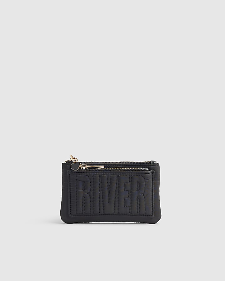 Black RI Quilted Purse