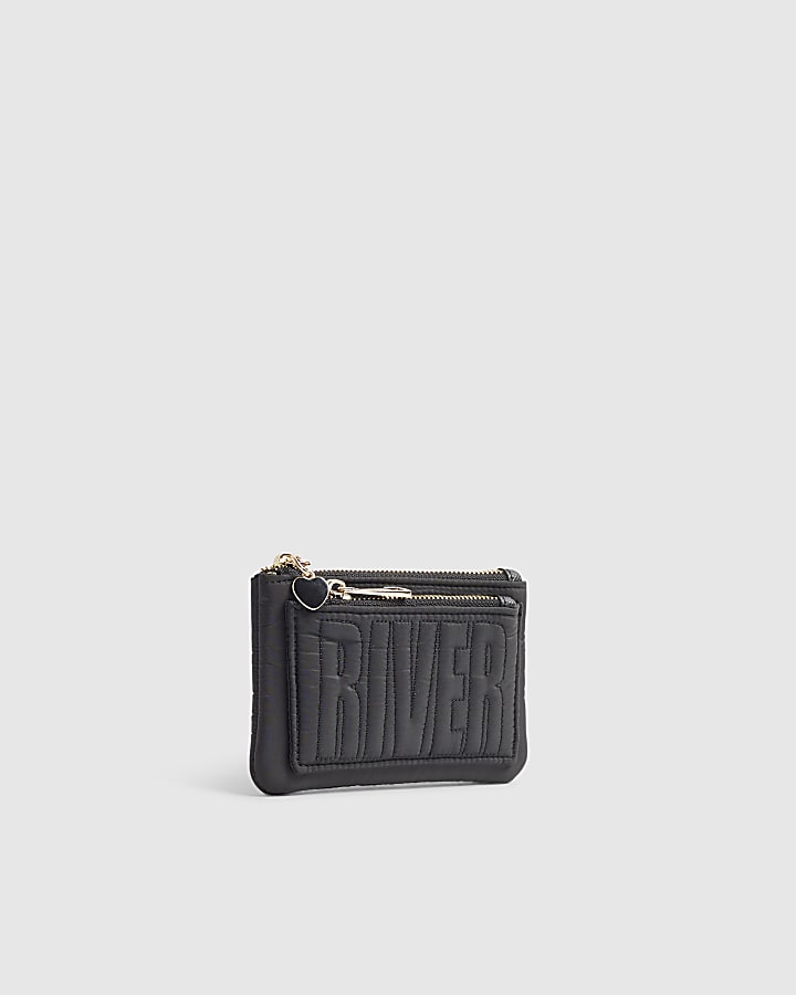 Black RI Quilted Purse