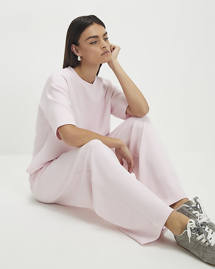 Pink Premium Boxy T-Shirt