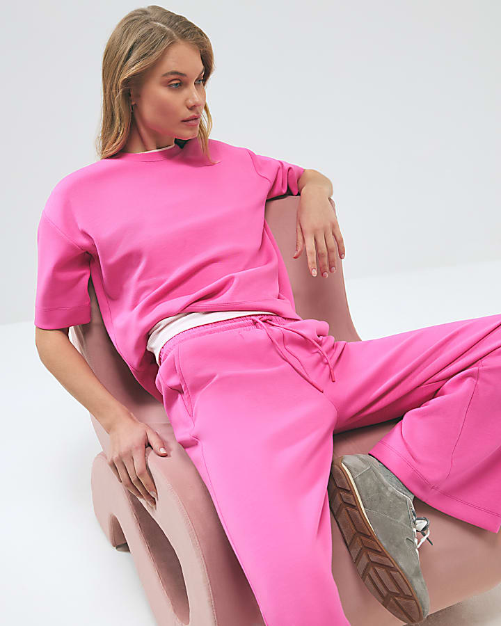 Pink Premium Boxy T-Shirt