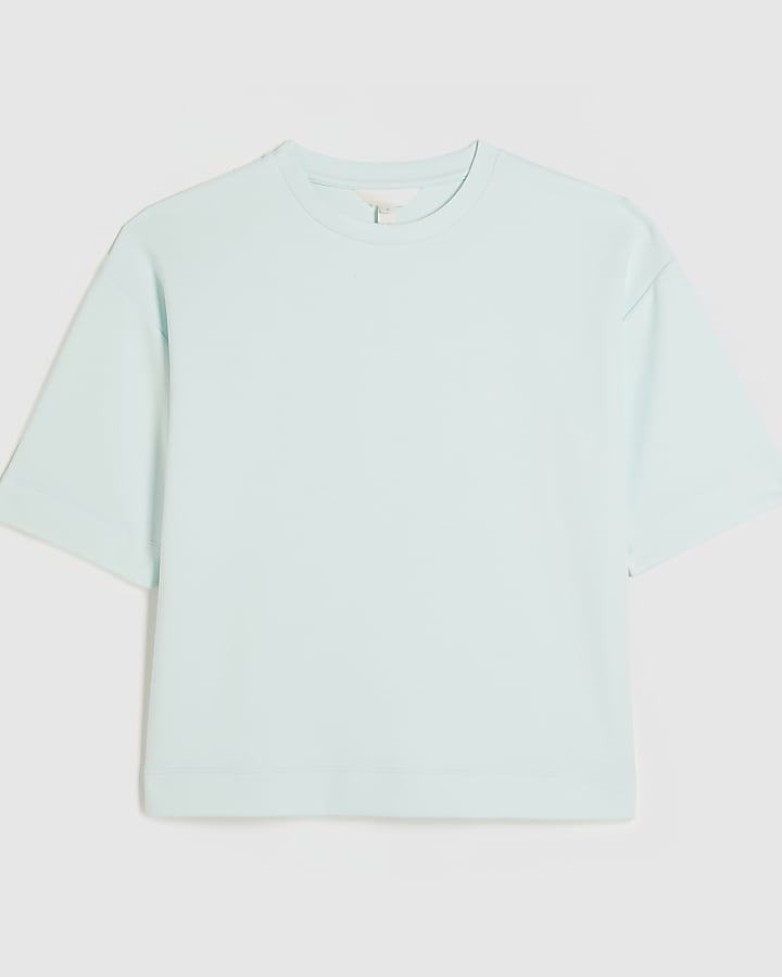 Green Premium Boxy Clean T-Shirt