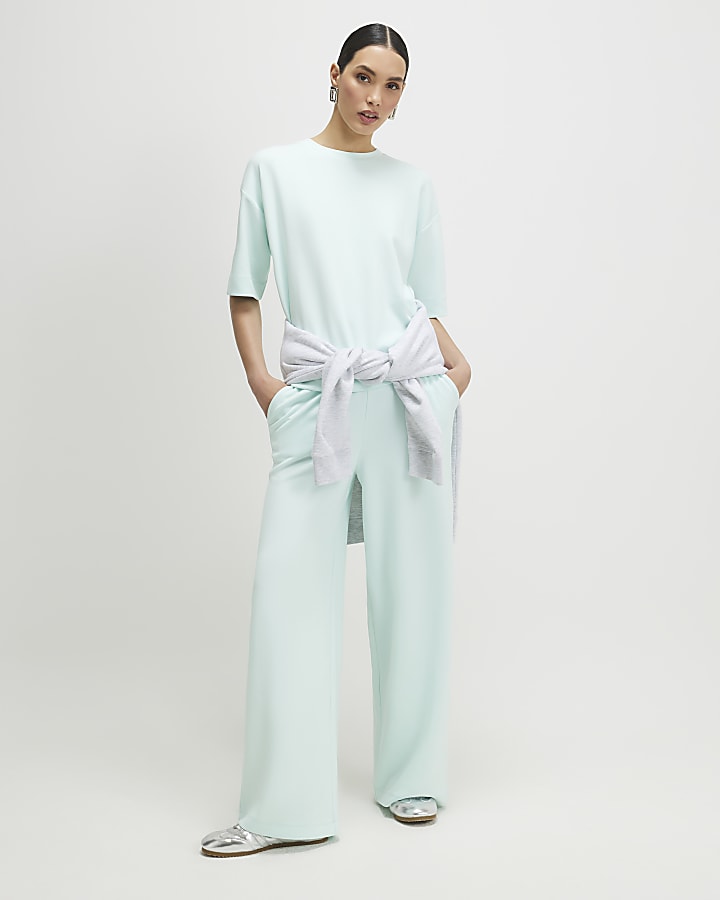 Green Premium Boxy Clean T-Shirt