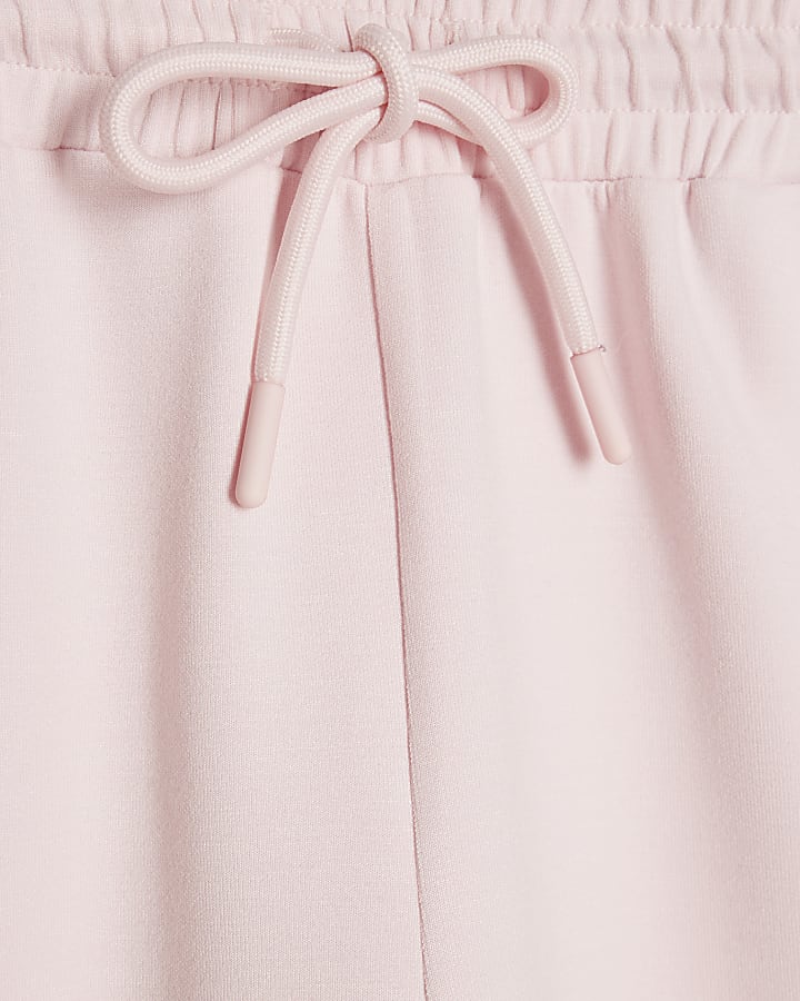 Pink Premium Wide Leg Joggers