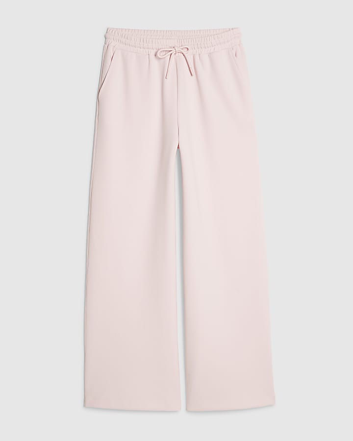 Pink Premium Wide Leg Joggers