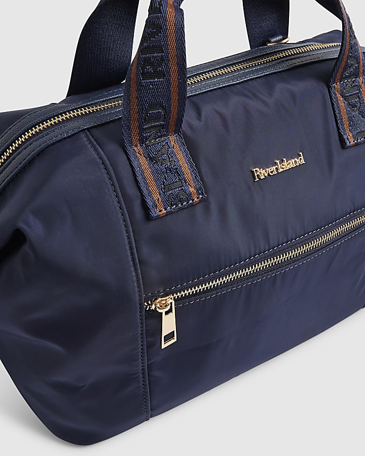 Navy Zip Front Cabin Bag