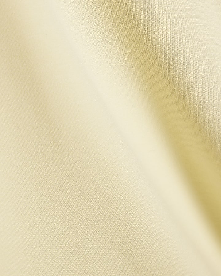 Petite Yellow Premium Boxy T-shirt