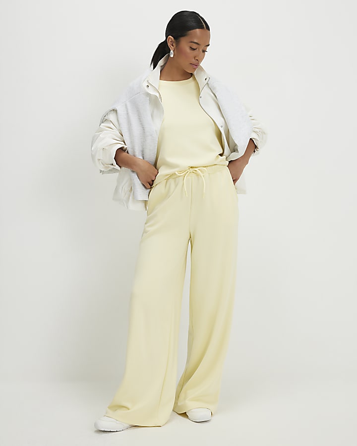 Petite Yellow Premium Boxy T-shirt