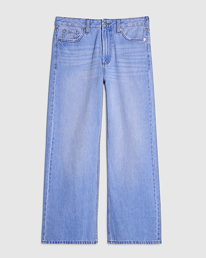 Petite Relaxed Straight Leg Jeans