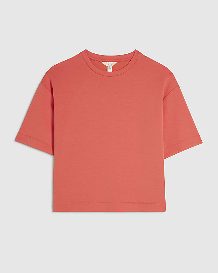 Orange Premium Short Sleeve Boxy T-shirt