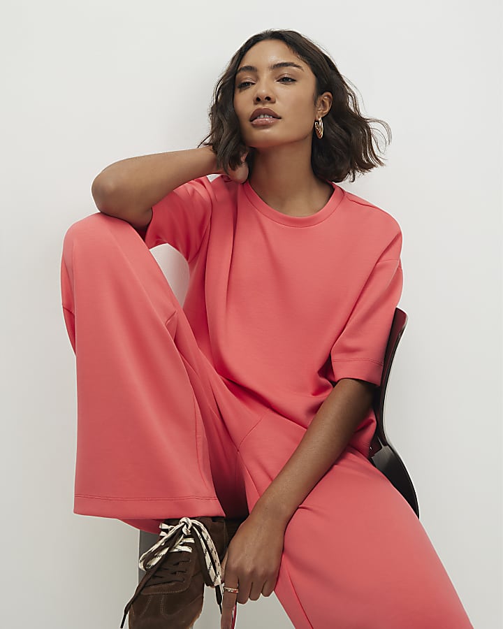 Orange Premium Short Sleeve Boxy T-shirt