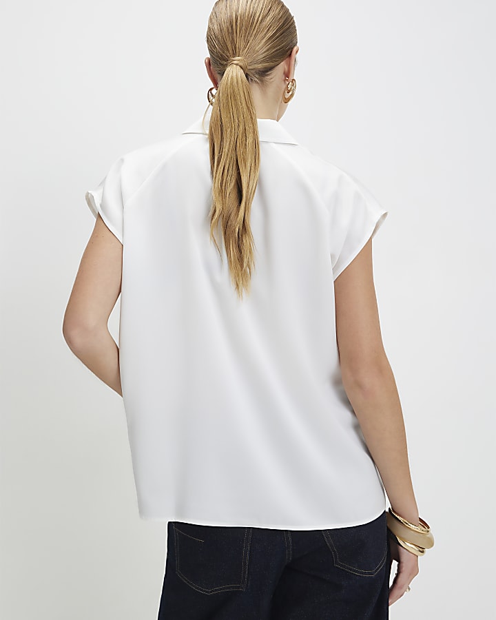 White Short Sleeve Shirt
