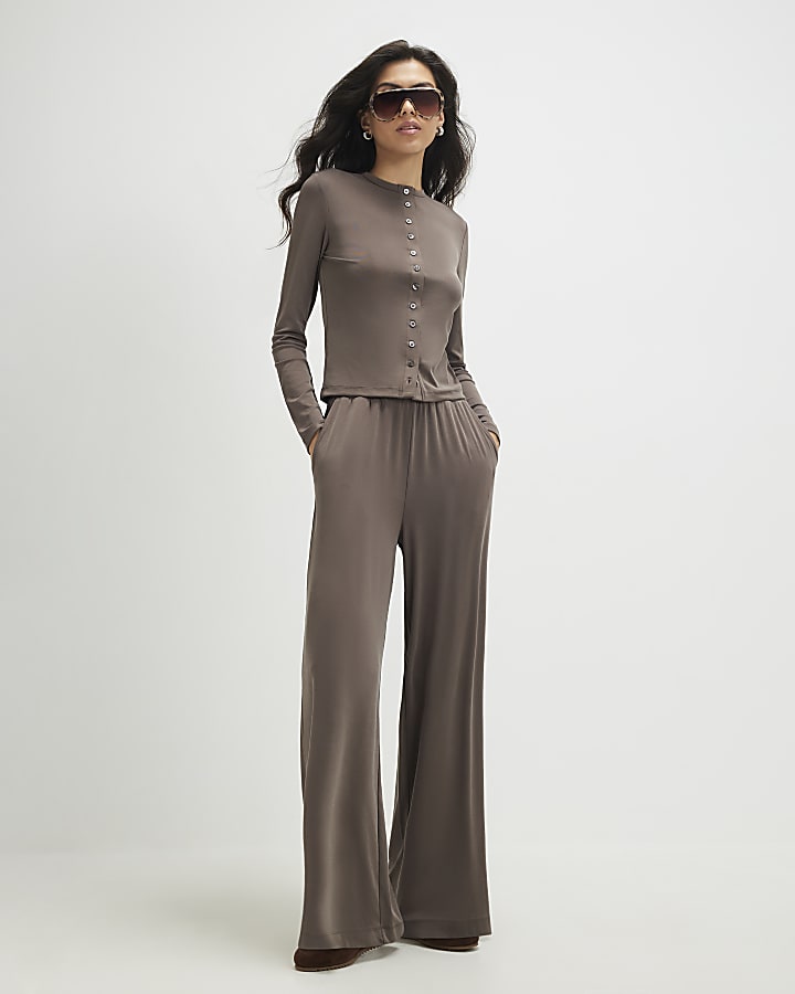 Brown Soft Touch Cardigan