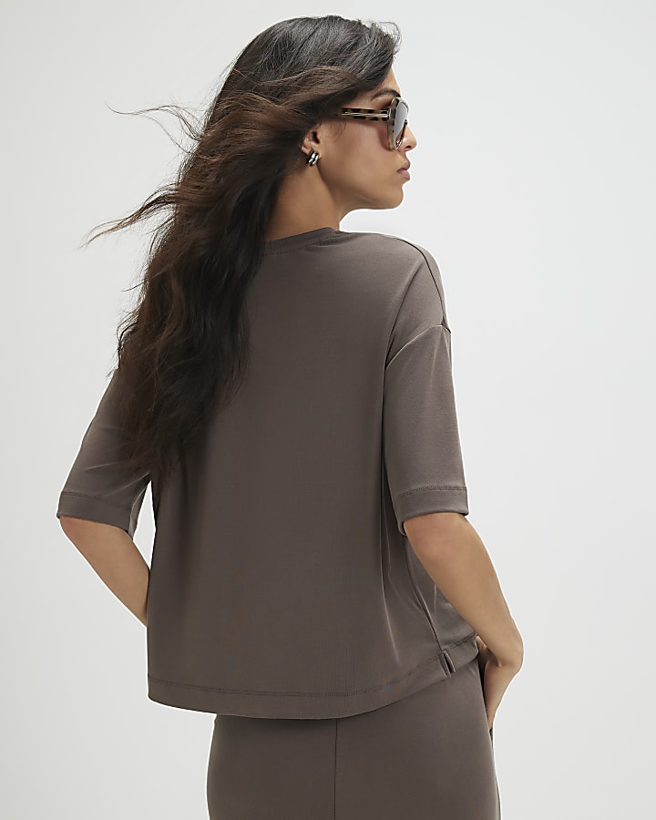 Brown Soft Touch T-Shirt