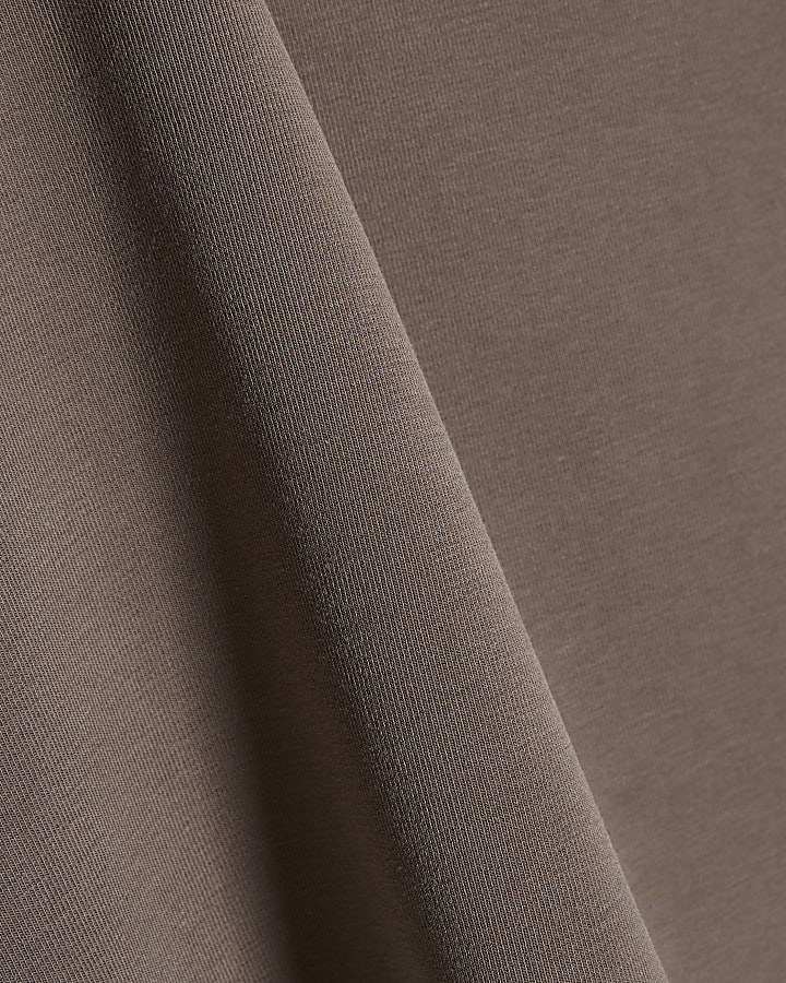 Petite Brown Soft Touch T-Shirt