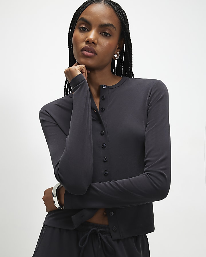 Grey Soft Touch Cardigan