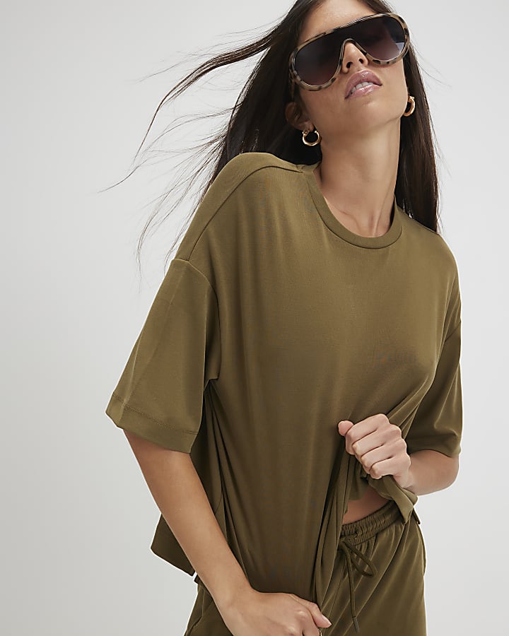 Khaki Soft Touch T-Shirt