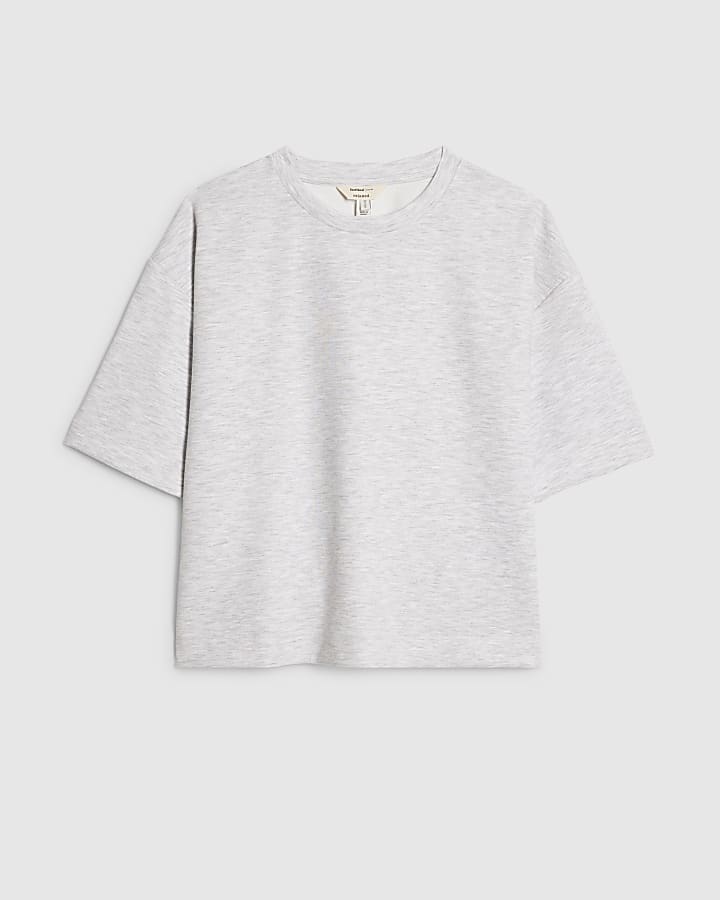 Grey Premium Boxy Fit T-shirt