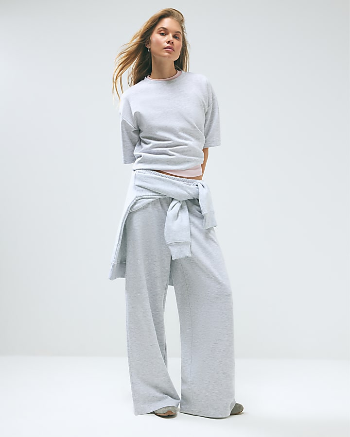 Grey Premium Boxy Fit T-shirt